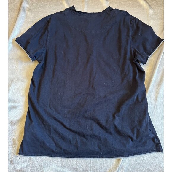 Vintage Y2K‎ Helix Affliction Style Graphic Button Shirt Grunge Mens XL Goth - Picture 6 of 6